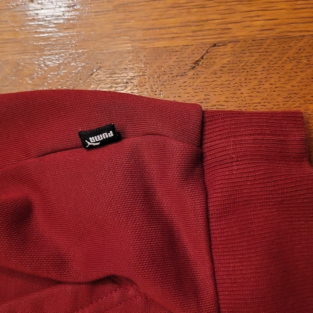 PUMA Red Camo Hoodie Size Small - Picture 8 of 8